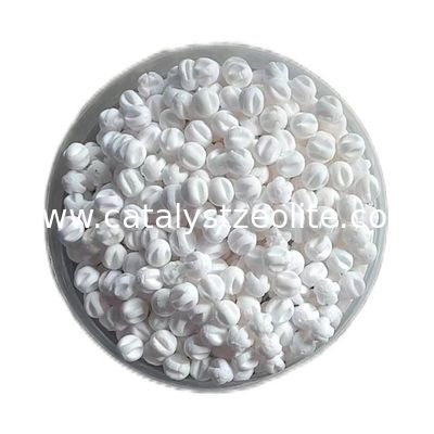 2-8mm پنج دندان توپ آلومینیوم کاتالیزور پشتیبانی